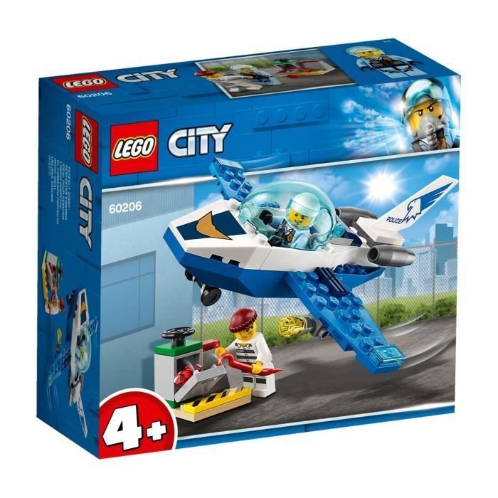 LEGO 4+ City 60206 Le jet de patrouille de la police - Photo n°1