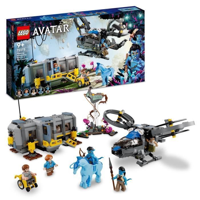 LEGO Avatar 75573 Les Montagnes Flottantes : le Secteur 26 et le Samson RDA, Jouet, Figurines - Photo n°1