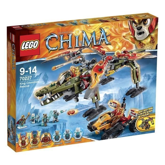 Lego Chima 70227 Le Sauvetage du Roi Crominus - Photo n°1
