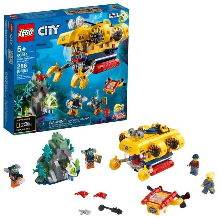 LEGO City 60264 Le sous-marin d'exploration - Photo n°3