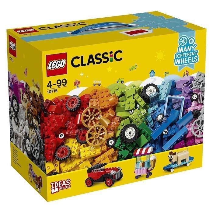 LEGO Classic 10715 La boîte de briques et de roues LEGO - Photo n°1