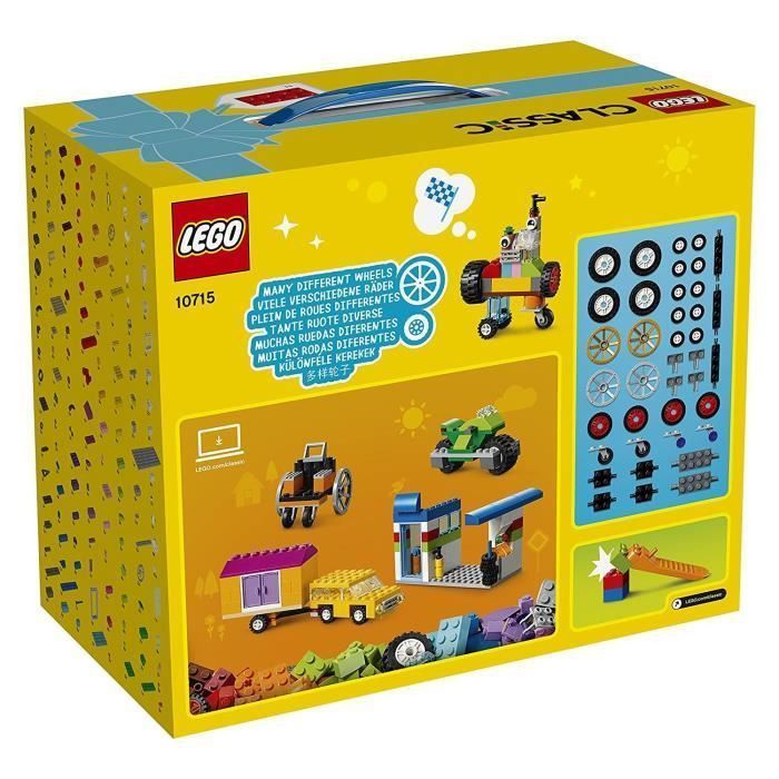 LEGO Classic 10715 La boîte de briques et de roues LEGO - Photo n°3
