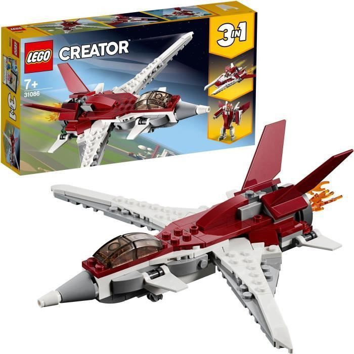 LEGO Creator 3-en-1 31086 L'avion futuriste - Photo n°3