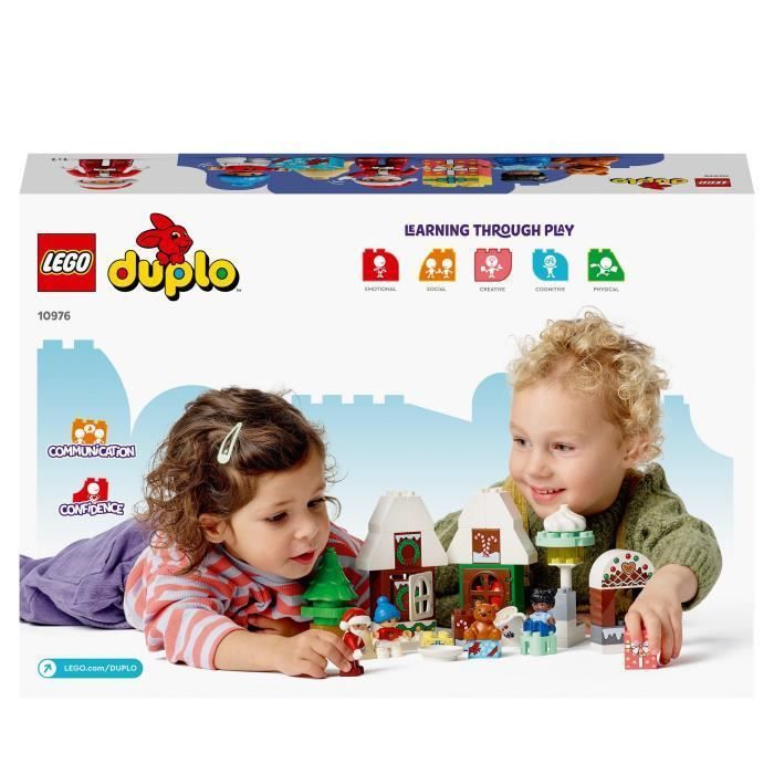 LEGO DUPLO 10976 La Maison en Pain d'Épices du Pere Noël, Jouet Enfants 2 Ans - Photo n°6