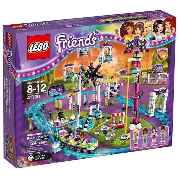 Lego Friends 41130 Les montagnes russes du parc d'attractions - Photo n°1