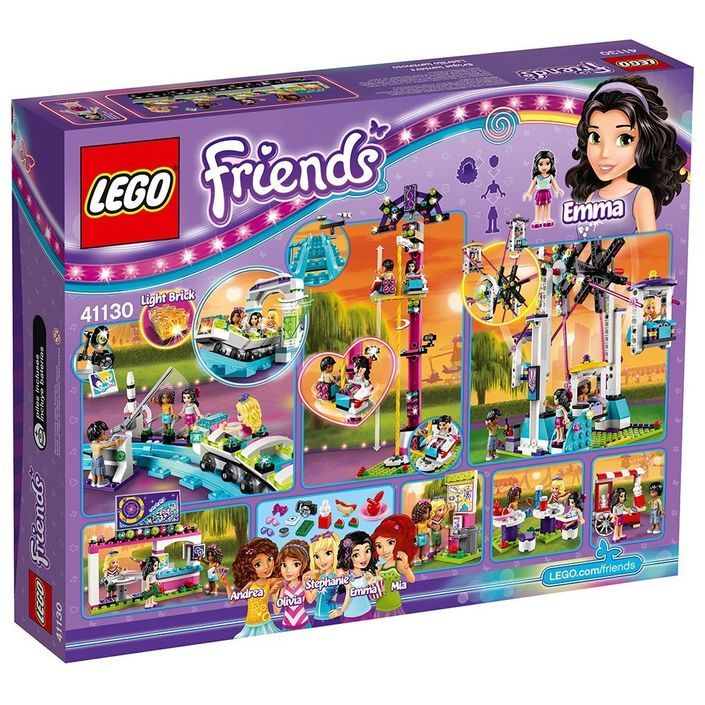 Lego Friends 41130 Les montagnes russes du parc d'attractions - Photo n°2