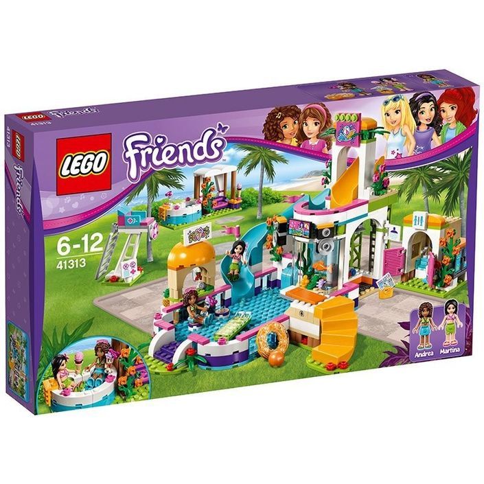 Lego Friends 41313 La piscine d'Heartlake City - Photo n°1