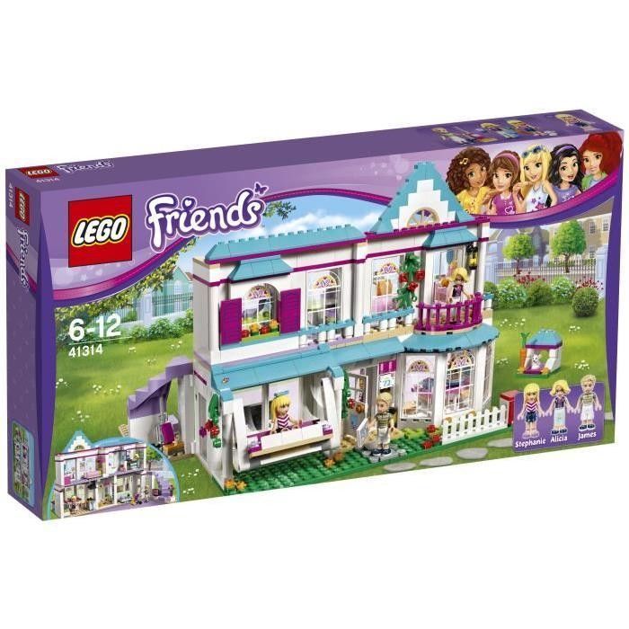 Lego Friends 41314 La maison de Stéphanie - Photo n°1