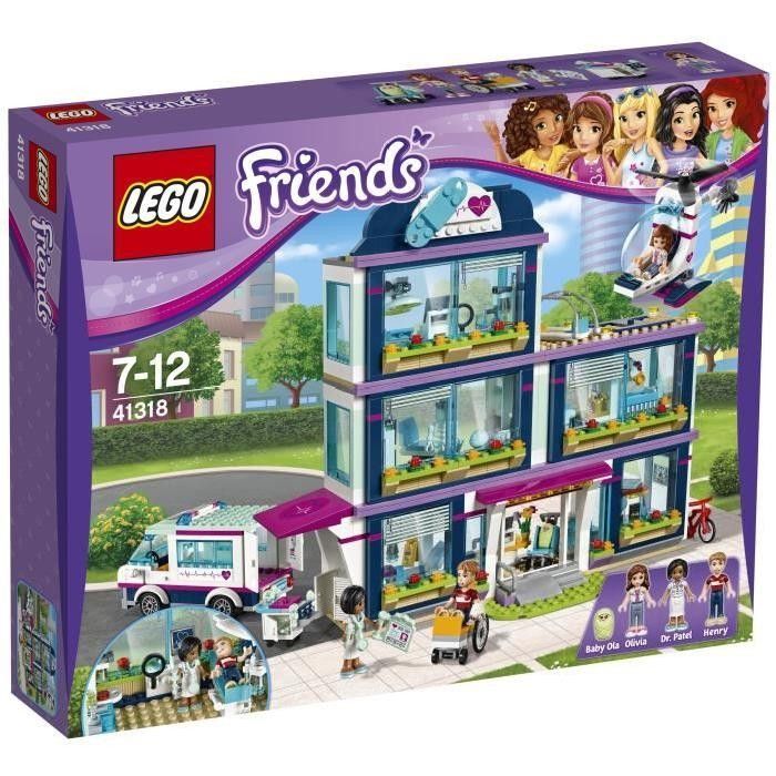 Lego Friends 41318 L'hôpital d'Heartlake City - Photo n°1