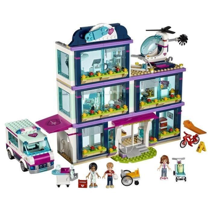 Lego Friends 41318 L'hôpital d'Heartlake City - Photo n°2