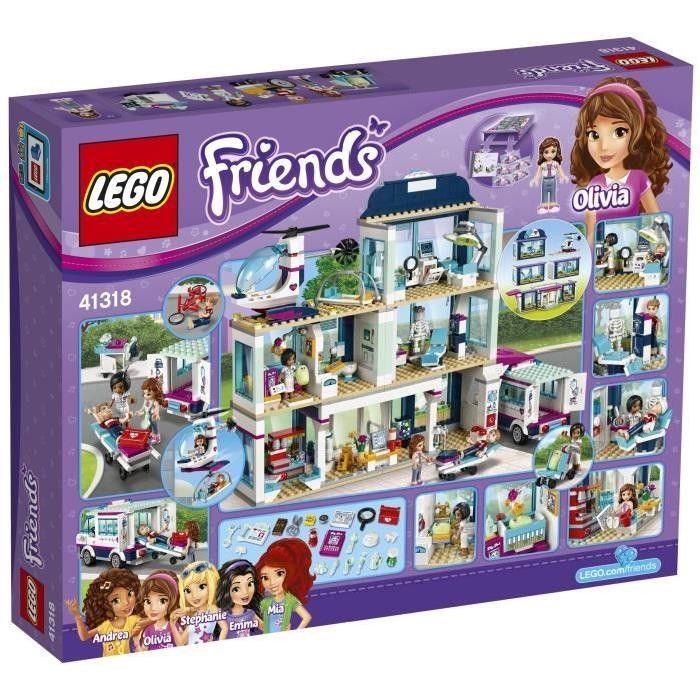Lego Friends 41318 L'hôpital d'Heartlake City - Photo n°4