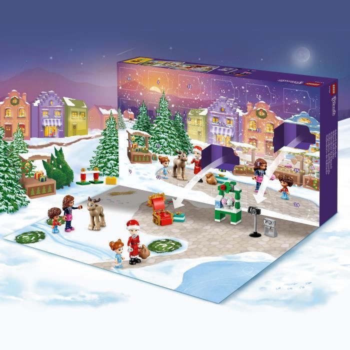 LEGO Friends 41706 Le Calendrier de l'Avent 2022, Jouet et Figurines, Cadeau Noël Enfants - Photo n°2