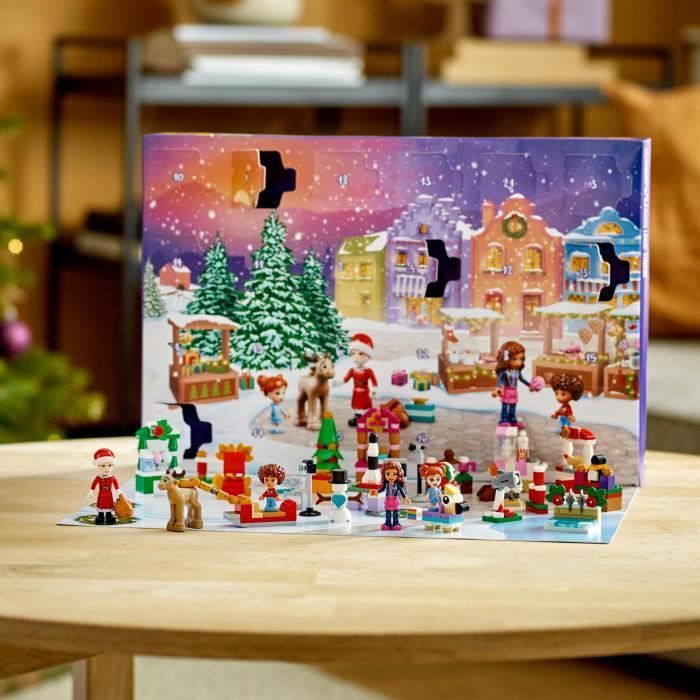 LEGO Friends 41706 Le Calendrier de l'Avent 2022, Jouet et Figurines, Cadeau Noël Enfants - Photo n°4