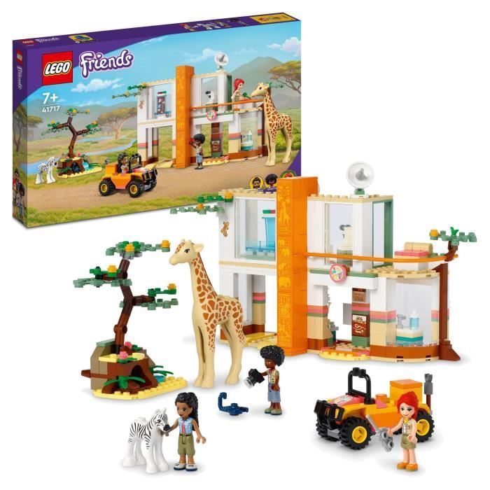 LEGO Friends 41717 Le Centre de Sauvetage de la Faune de Mia, avec Figurines d'Animaux - Photo n°1