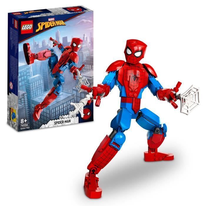 LEGO Marvel 76226 La Figurine de Spider-Man, Jouet a Construire Super-Héros, Cadeau 8 Ans - Photo n°1