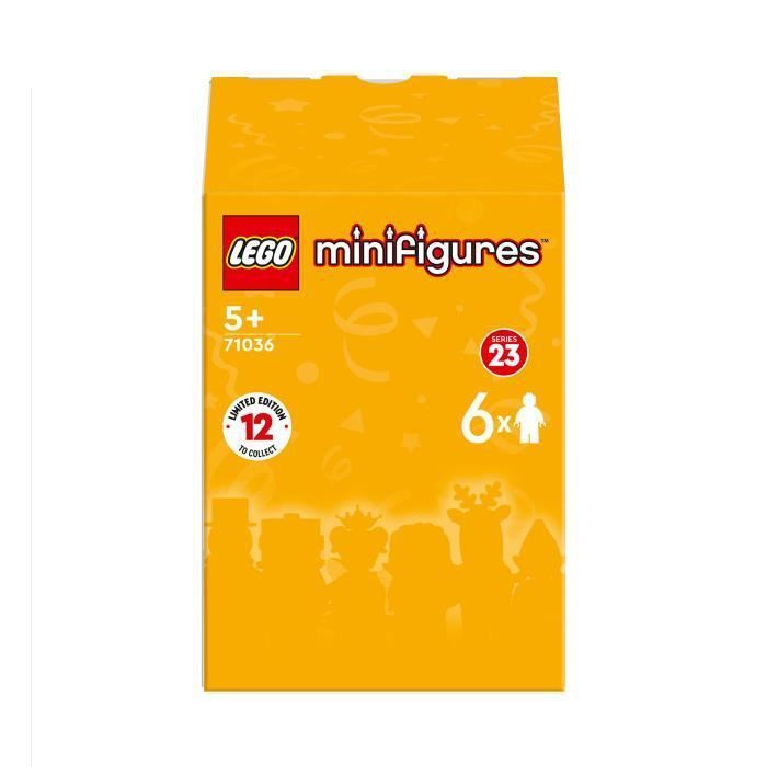 LEGO Minifigurines 71036 Série 23, Lot de 6, Sachet Édition Limitée - Photo n°6