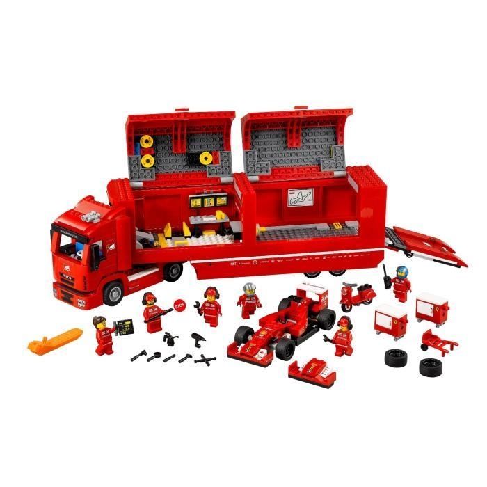 Lego Speed Champions 75913 F14 T et Camion Ferrari - Photo n°3