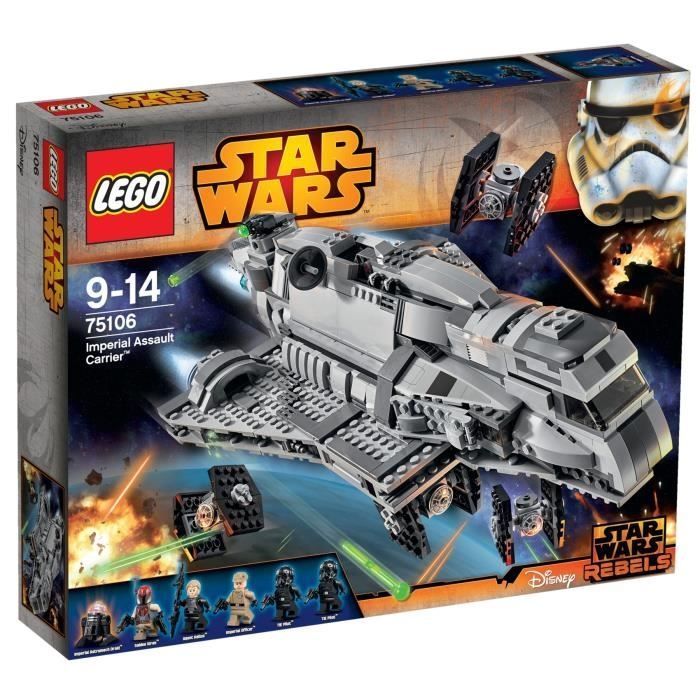 Lego Star Wars 75106 Imperial Assault Carrier - Photo n°1