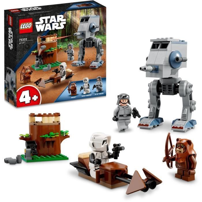 LEGO Star Wars 75332 AT-ST, Jeu de Construction, Marcheur, avec Minifigurine Scout Trooper - Photo n°1