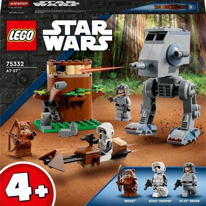 LEGO Star Wars 75332 AT-ST, Jeu de Construction, Marcheur, avec Minifigurine Scout Trooper - Photo n°4