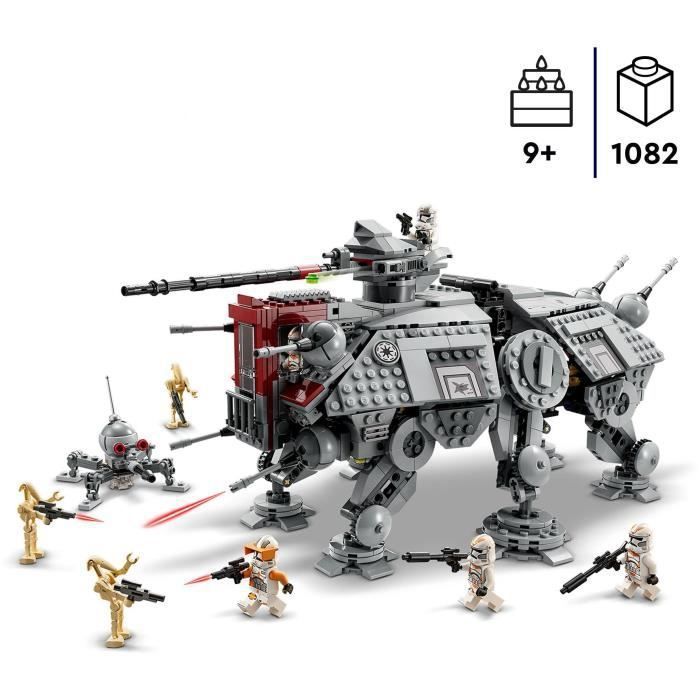 LEGO Star Wars 75337 Le Marcheur AT-TE, Jouet avec 5 Minifigurines, La Revanche des Sith - Photo n°2