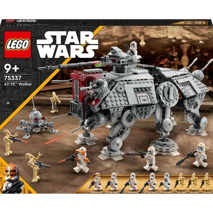 LEGO Star Wars 75337 Le Marcheur AT-TE, Jouet avec 5 Minifigurines, La Revanche des Sith - Photo n°4