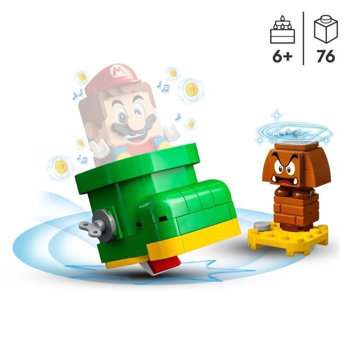 LEGO Super Mario 71404 Ensemble d'extension La Chaussure du Goomba, Jouet Construction - Photo n°4