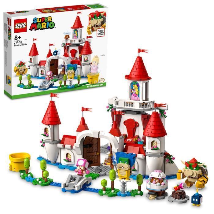 LEGO Super Mario 71408 Ensemble d'Extension Le Château de Peach, Jouet Construction Enfant - Photo n°1