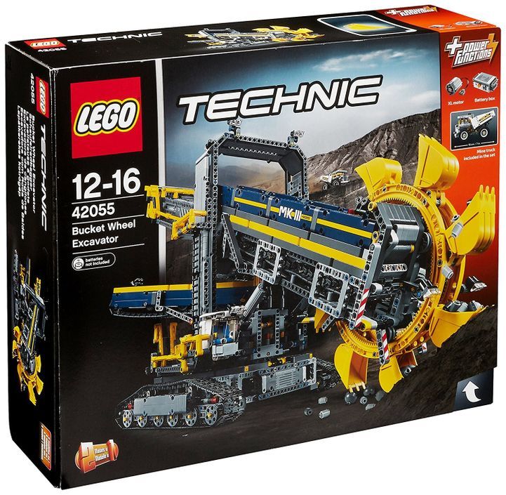 Lego Technic 42055 La pelleteuse à godets - Photo n°1