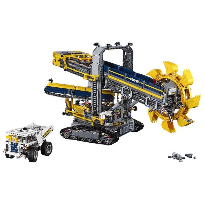 Lego Technic 42055 La pelleteuse à godets - Photo n°4