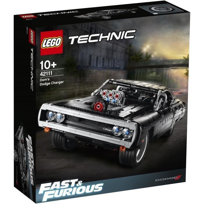 LEGO Technic 42111 La Dodge Charger de Dom, Jeu de Construction de la saga Fast and Furious - Photo n°1