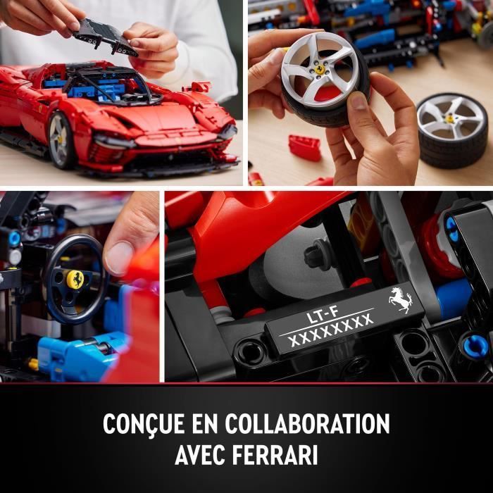 LEGO Technic 42143 Ferrari Daytona SP3, Voiture Modélisme, Maquette a Construire, Adultes - Photo n°6