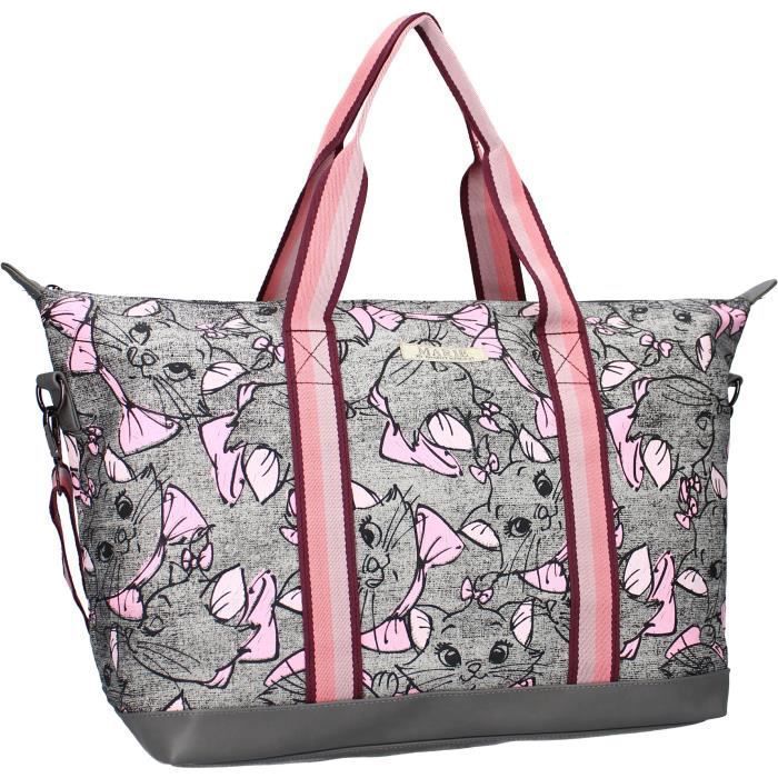 LES ARISTOCHATS Sac Shopping Marie My Favourite Memories Gris/Rose - Photo n°1