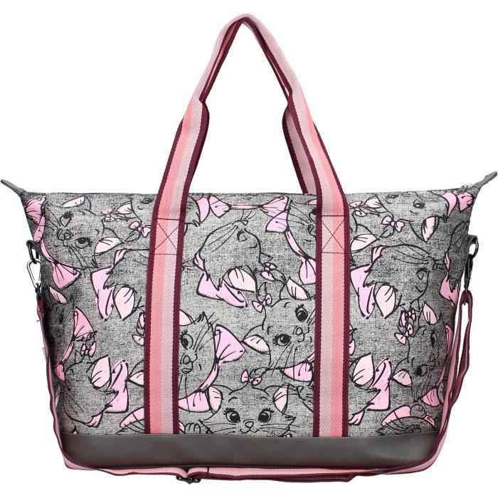 LES ARISTOCHATS Sac Shopping Marie My Favourite Memories Gris/Rose - Photo n°4