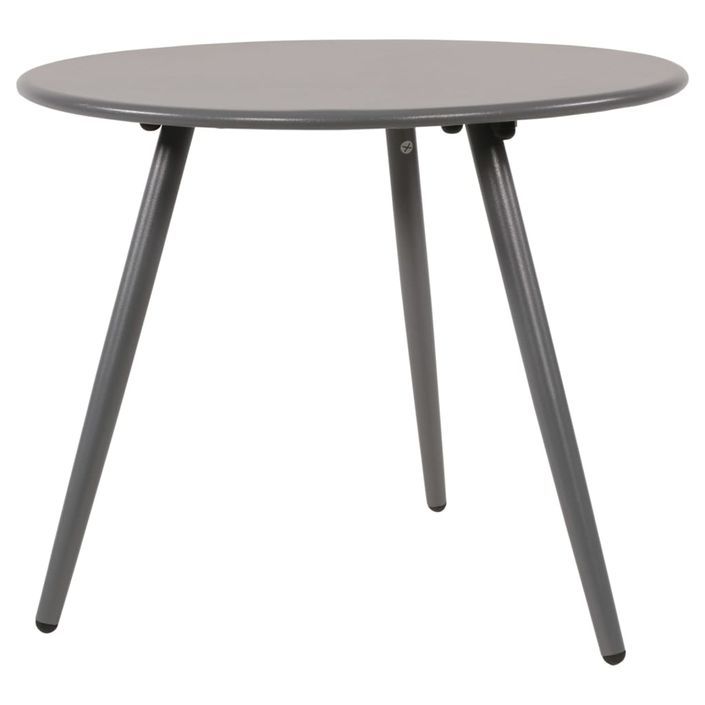 Lesli Living Table d'appoint Rafael 45x35 cm Gris - Photo n°1