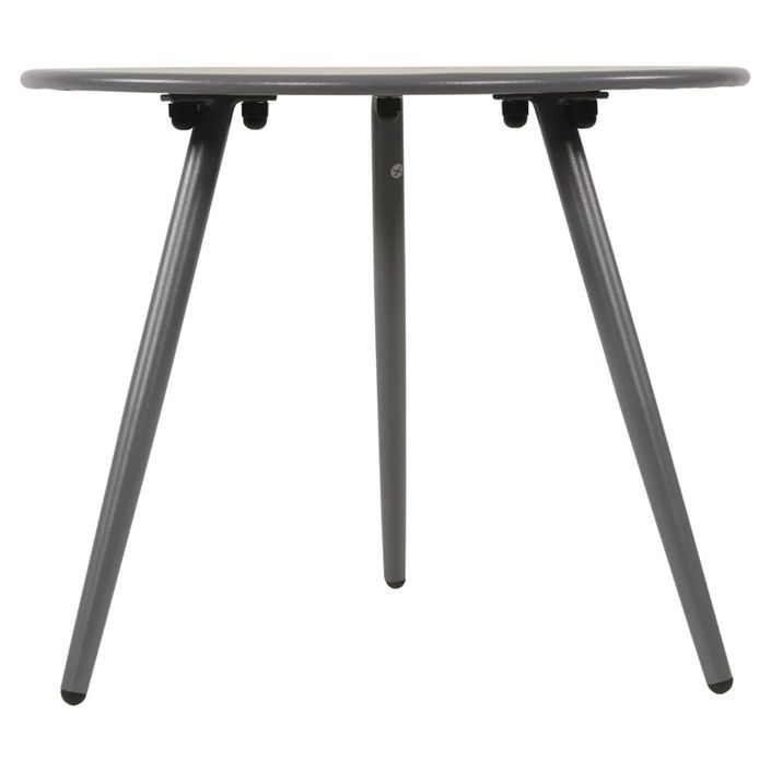 Lesli Living Table d'appoint Rafael 45x35 cm Gris - Photo n°2