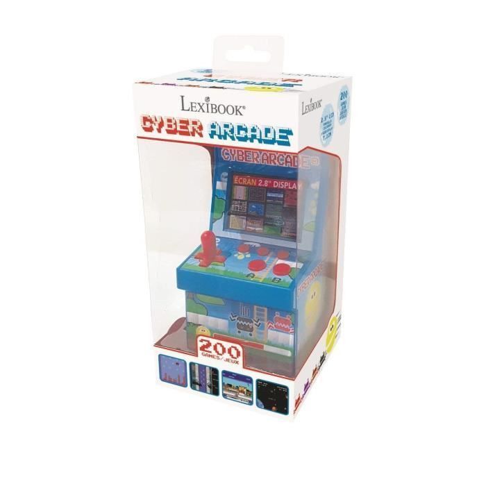 LEXIBOOK - Cyber Arcade Console, 200 Jeux, Ecran Couleur LCD 2.8 - Photo n°2