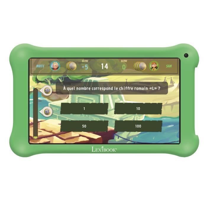 LEXIBOOK LexiTab Deluxe + protection silicone - MFC514FR - Tablette enfant - Photo n°4