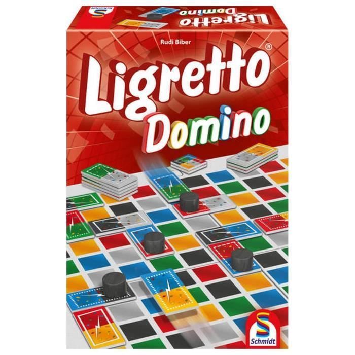 Ligretto Domino - Jeu de société - SCHMIDT SPIELE - Photo n°1