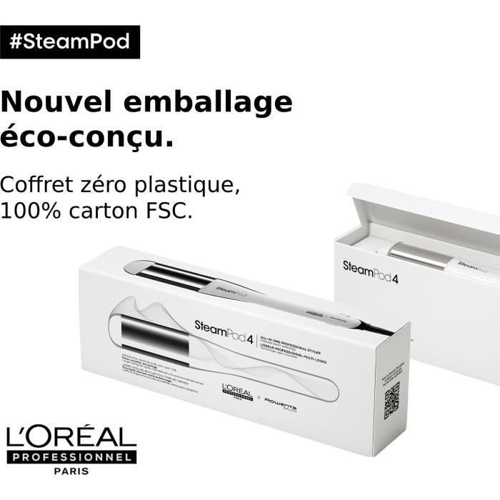 Lisseur-Boucleur Vapeur Professionnel Steampod 4.0 - L'Oréal Professionnel Paris - Photo n°6