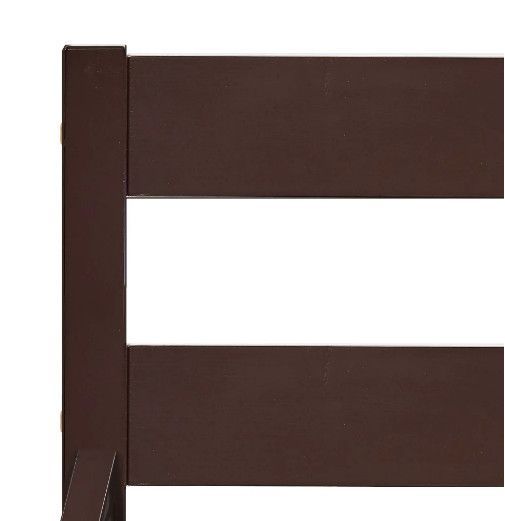 Lit adulte pin massif marron Dorma 120x200 cm - Photo n°5