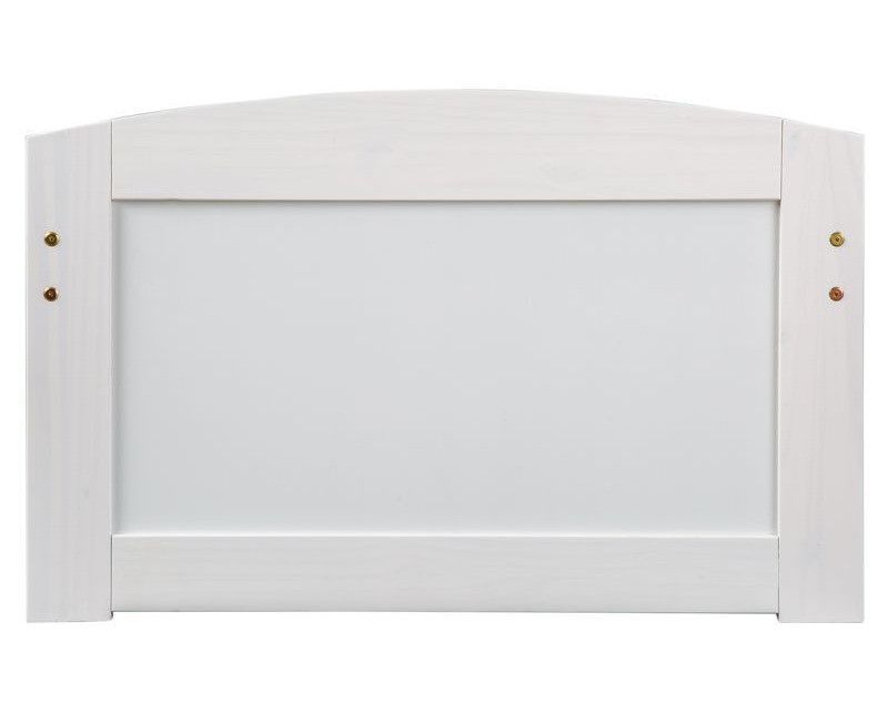 Lit banquette 4 tiroirs pin massif blanc Zara 90x200 cm - Photo n°4