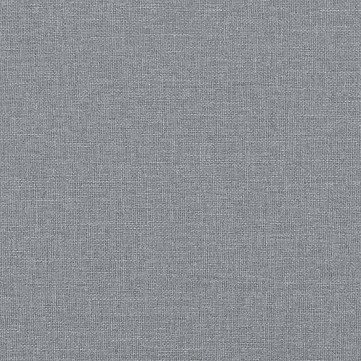 Lit de jour avec lit gigogne gris clair 80x200 cm tissu - Photo n°10