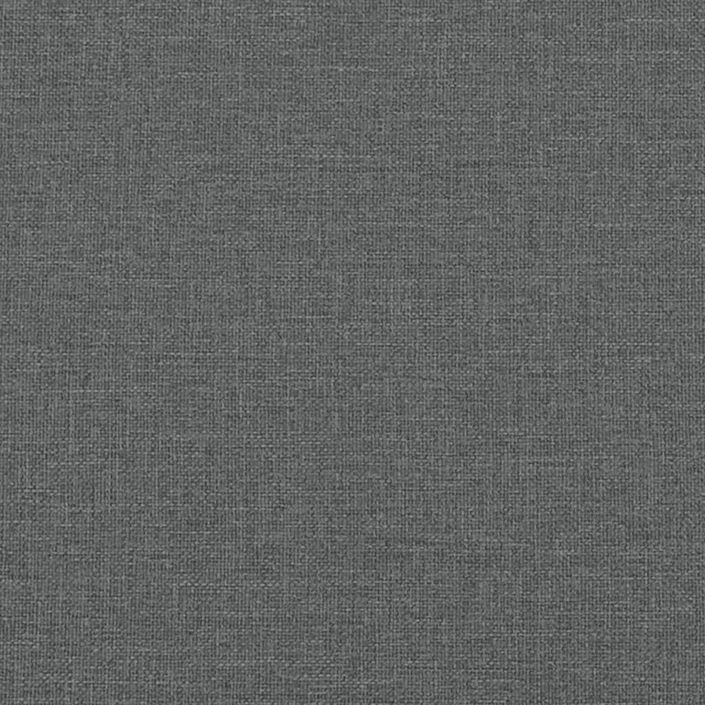 Lit de jour avec lit gigogne gris foncé 90x190 cm tissu - Photo n°10