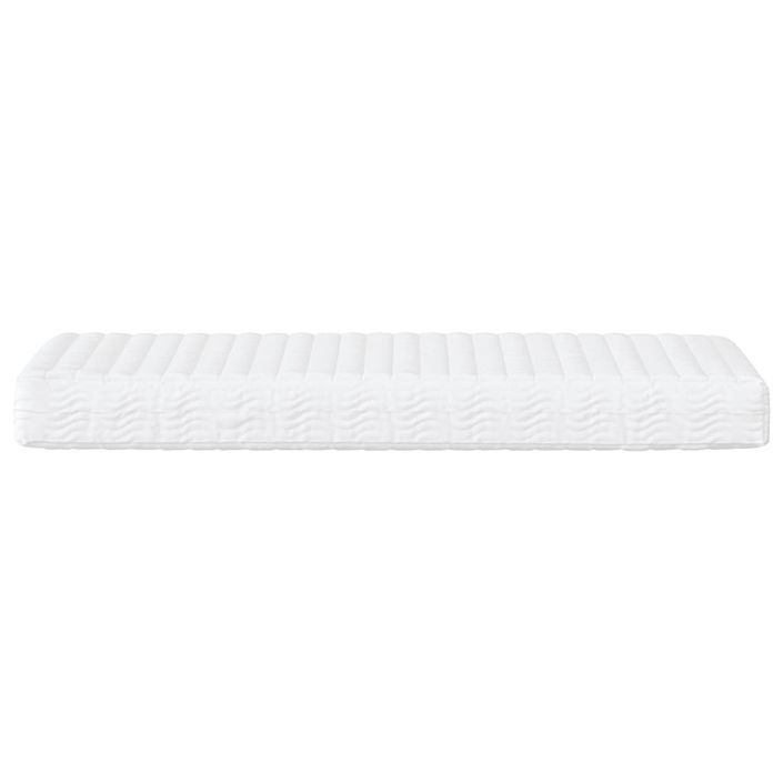 Lit de jour avec matelas gris clair 100x200 cm tissu - Photo n°6