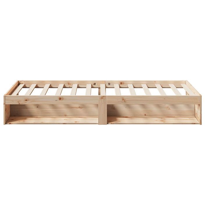 Lit de jour sans matelas 90x190 cm bois de pin massif - Photo n°6