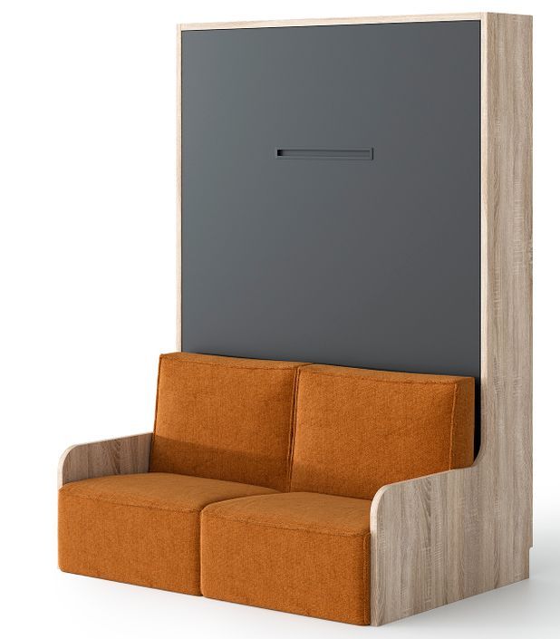 Lit escamotable vertical avec banquette Kora 140x190 - Photo n°9