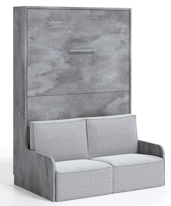 Lit escamotable vertical avec banquette Kora 90x190 - Photo n°7