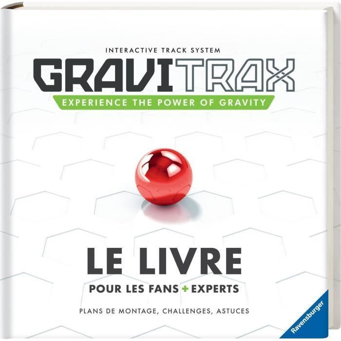 Livre GraviTrax - 110 pages d'astuces et défis - Jeu de construction STEM - Circuit de billes créatif - Ravensburger - des 8 ans - Photo n°1