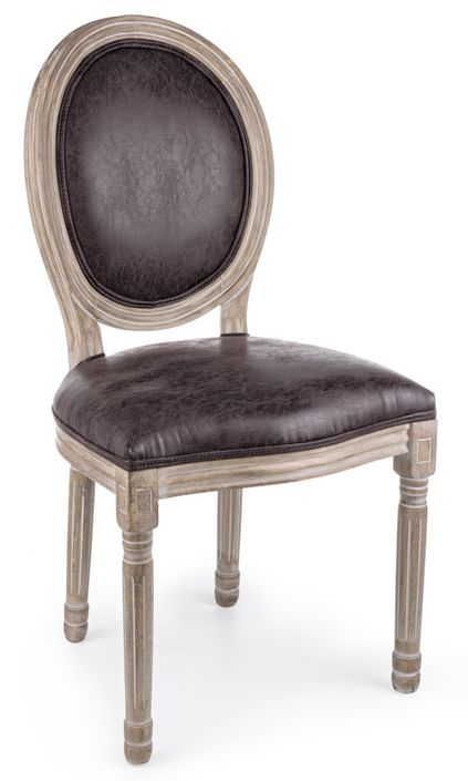 Lot de 2 chaises médaillon style Louis XVI – Élégance et prestige pour votre intérieur - Photo n°1